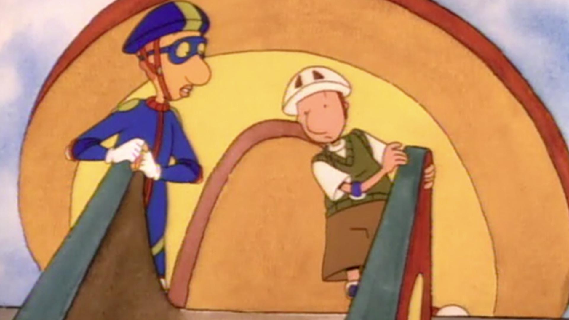 Still from Doug's Shock Therapy