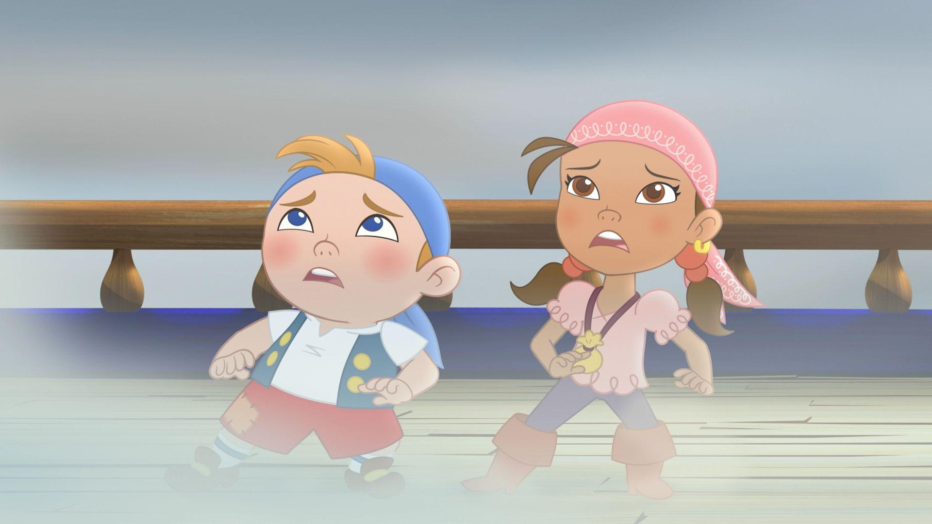 Still from Mystery of the Mighty Colossus / The Doubloon Monsoon