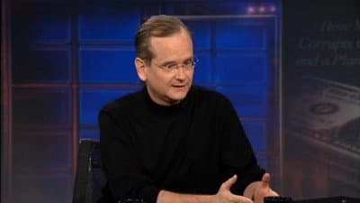 Still from Lawrence Lessig