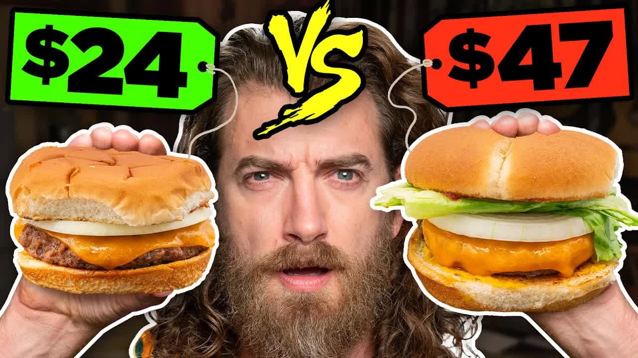 Still from Cheap vs. Expensive Grocery Store (Taste Test)
