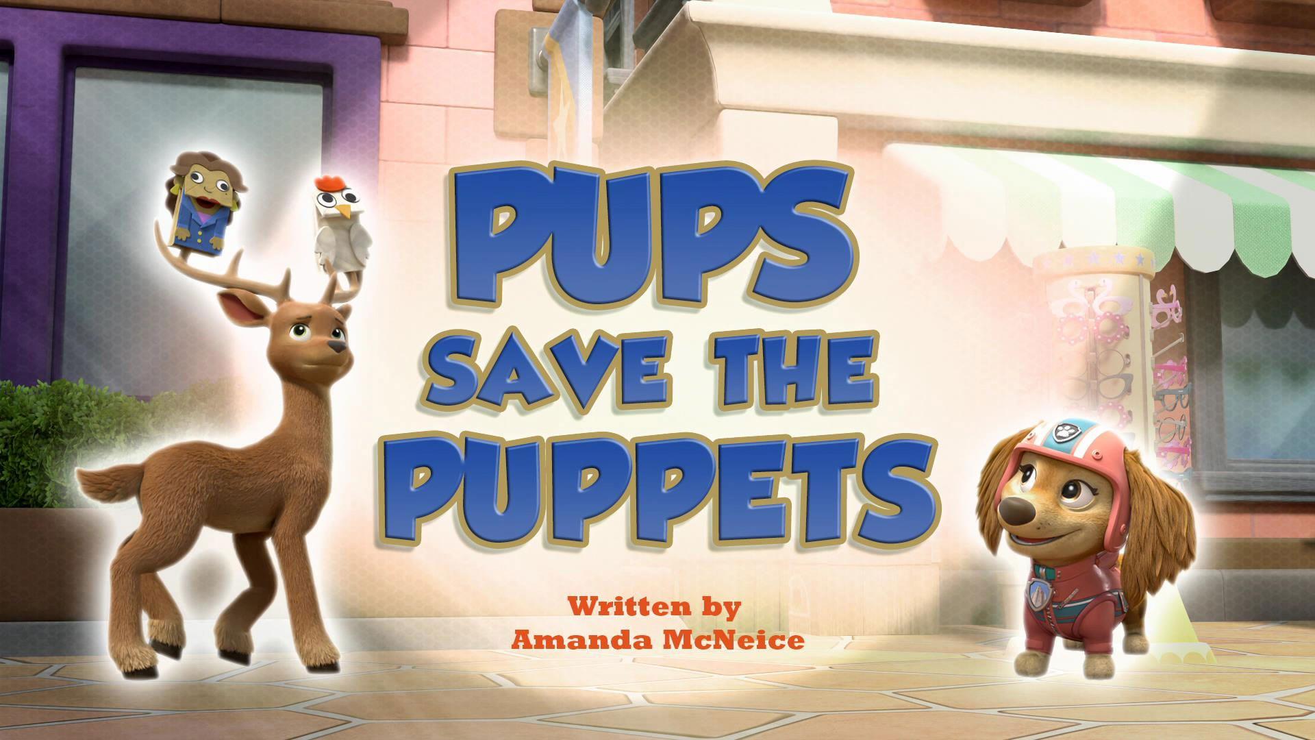 Still from Pups Save the Puppets