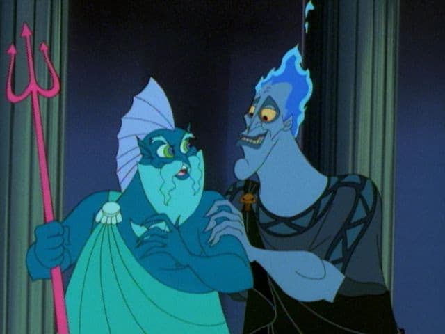 Still from Hercules and the Techno Greeks