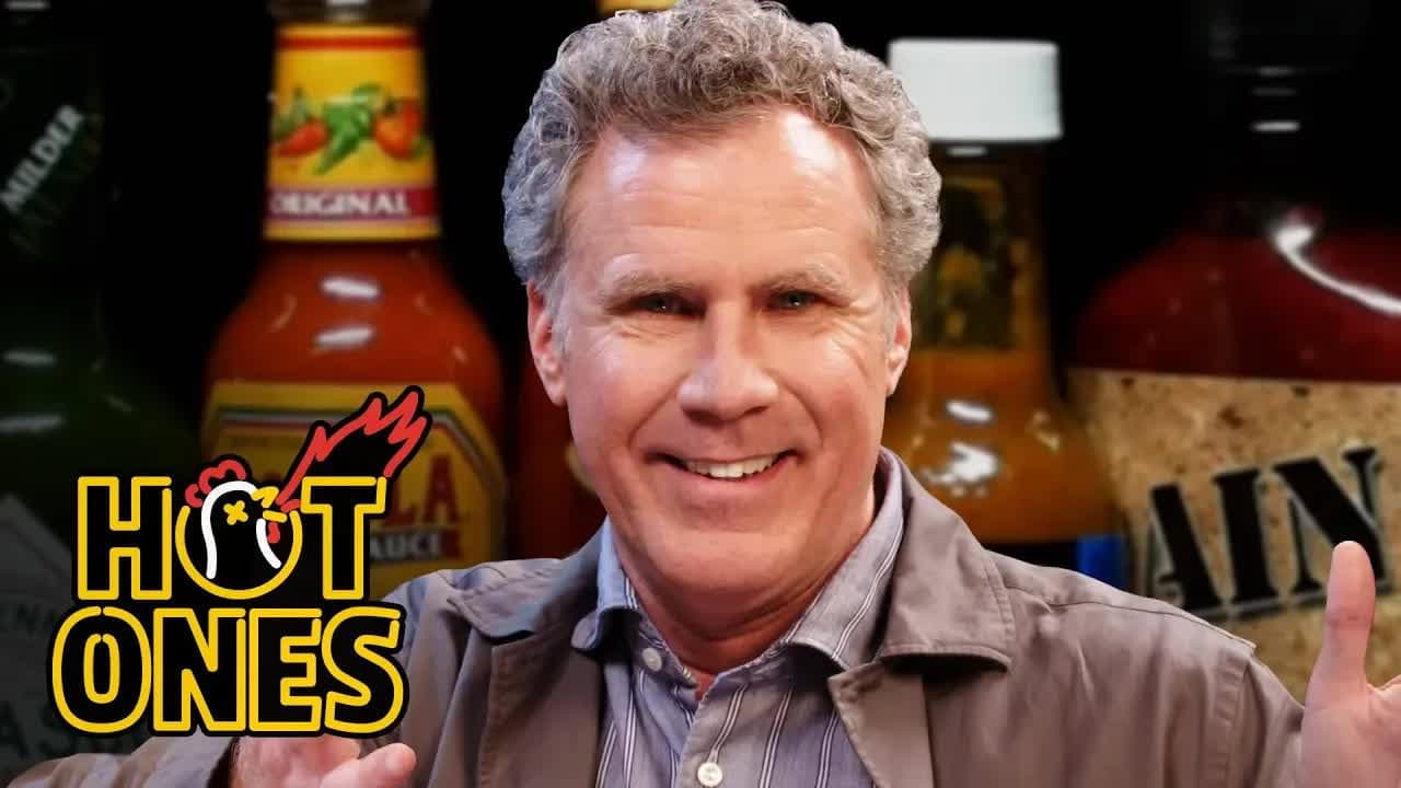 Still from Will Ferrell Deeply Regrets Eating Spicy Wings