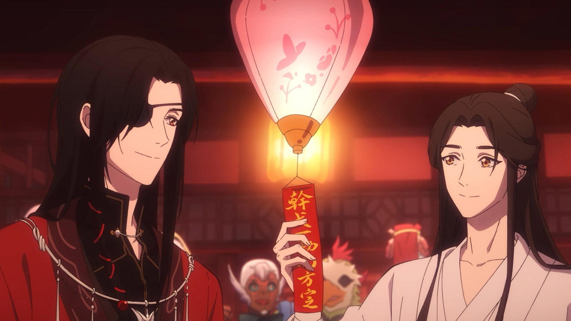 Still from Guess the Riddles in the Ghost Market and Enjoy the Lantern Festival Together