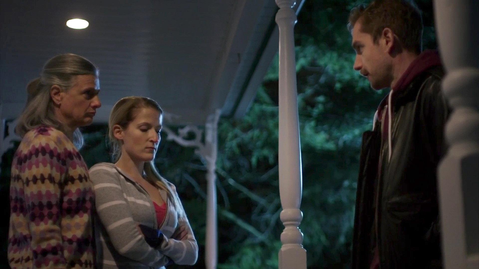 Still from Swipe Right for Murder