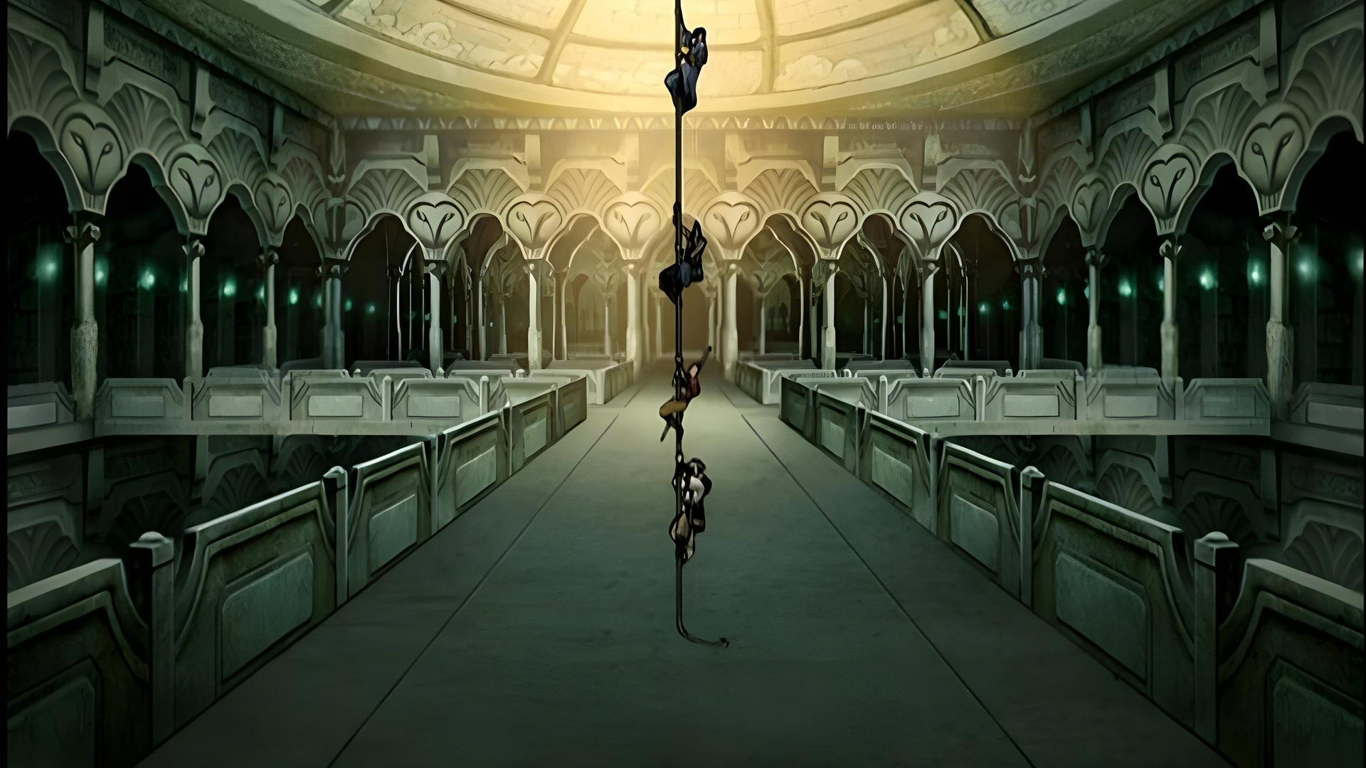 Still from The Library