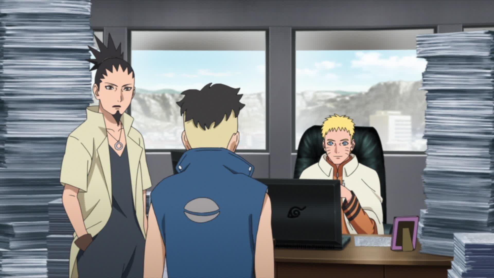 Still from Kawaki, the Path to Shinobi