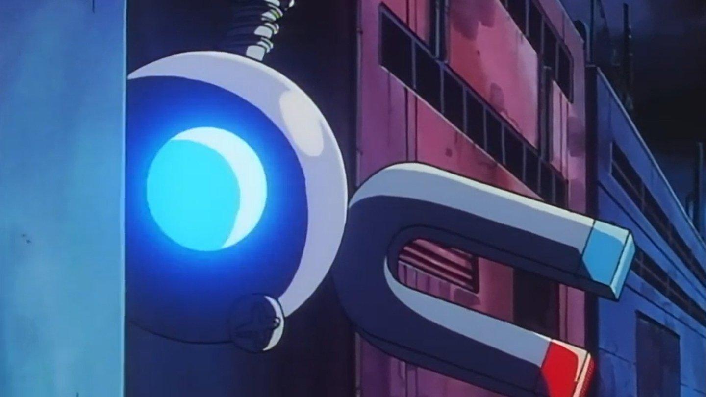 Still from Sparks Fly for Magnemite