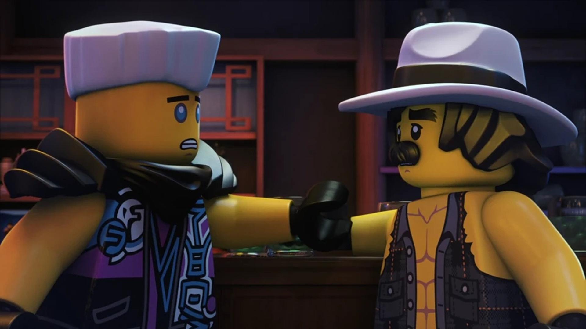 Still from The Oni and the Dragon