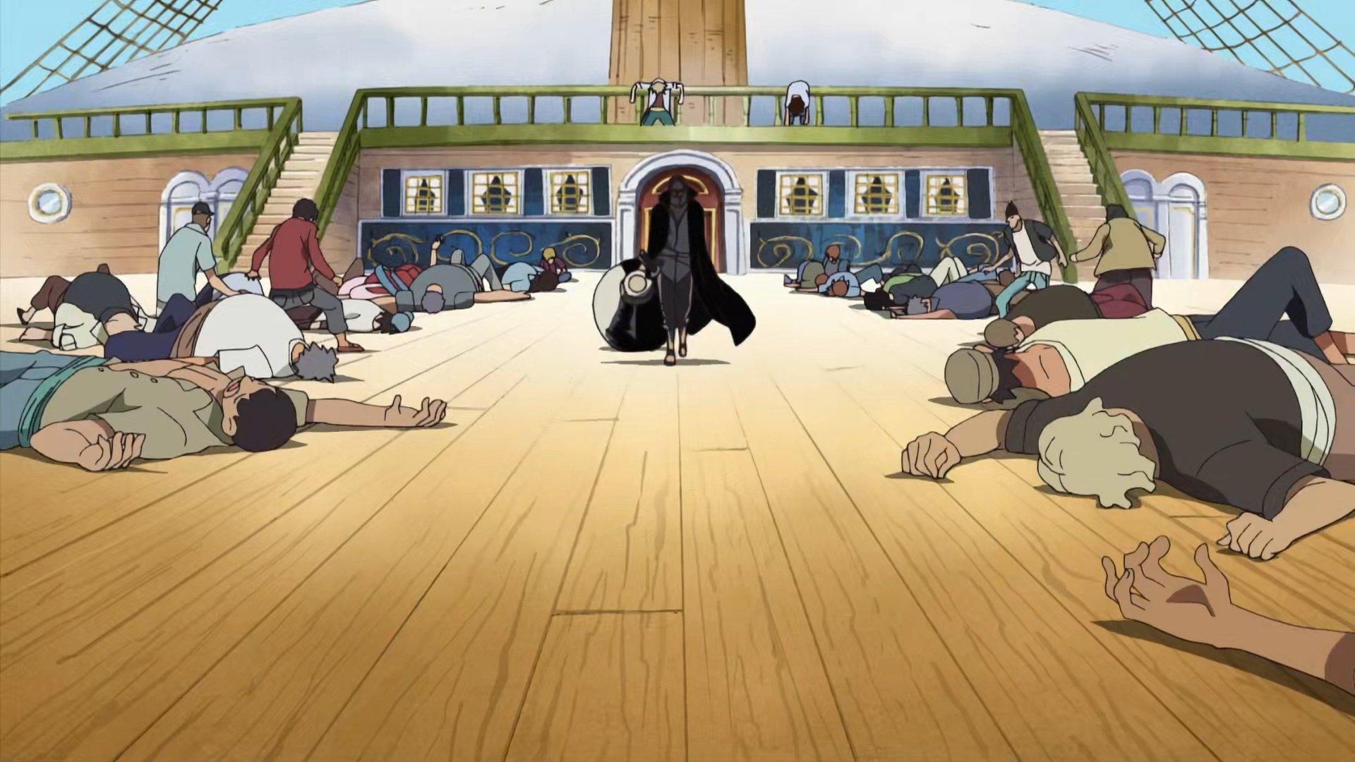 Still from Shanks Makes a Move! The Linchpin to the Reckless Era!