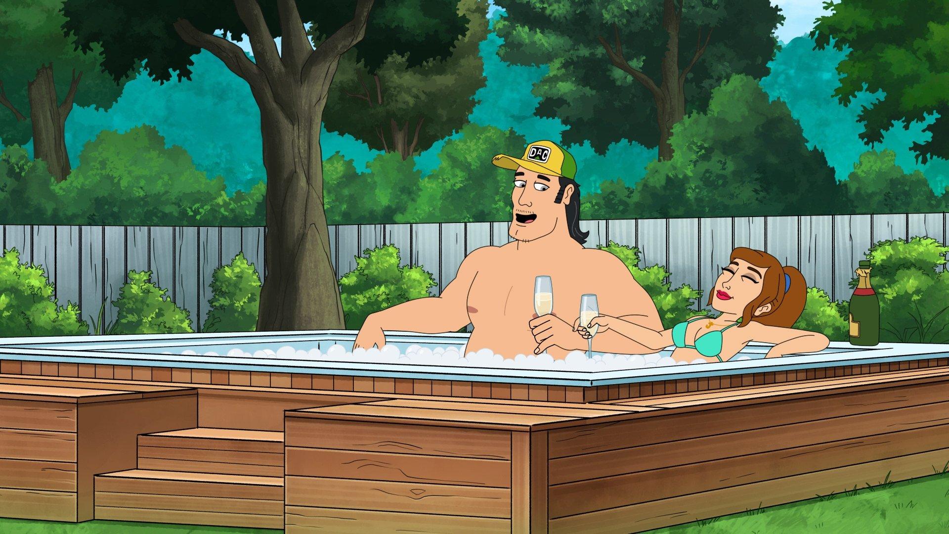 Still from Hot Tub-tation