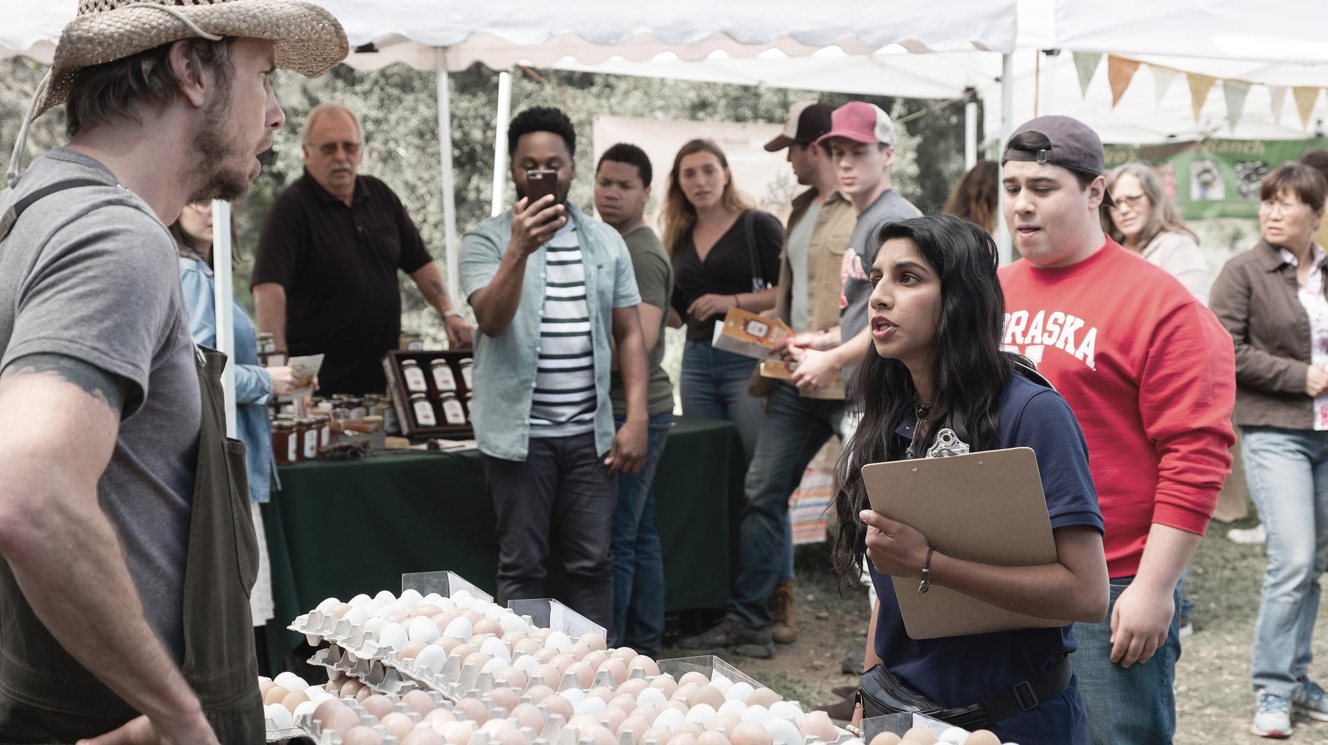 Still from In Hot Water