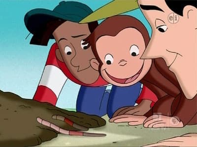Still from George Digs Worms
