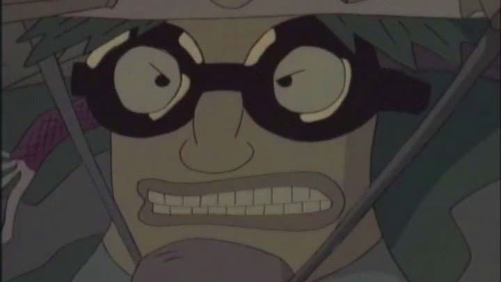Still from Simon Strikes Back