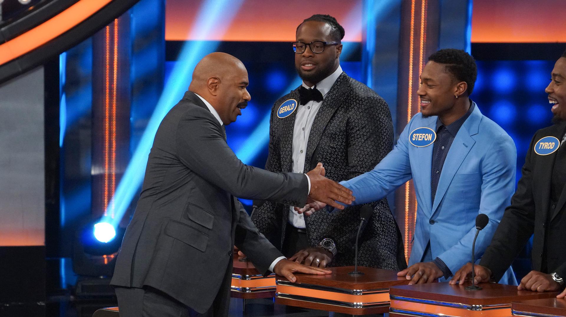 Still from NFLPA Veteran vs. NFLPA Rookies and Wanda Sykes vs. Nia Vardalos