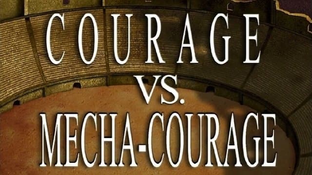Still from Courage vs. Mecha-Courage
