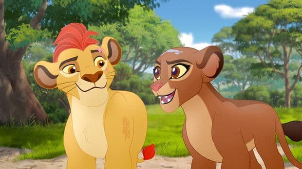 Still from Journey to the Pride Lands