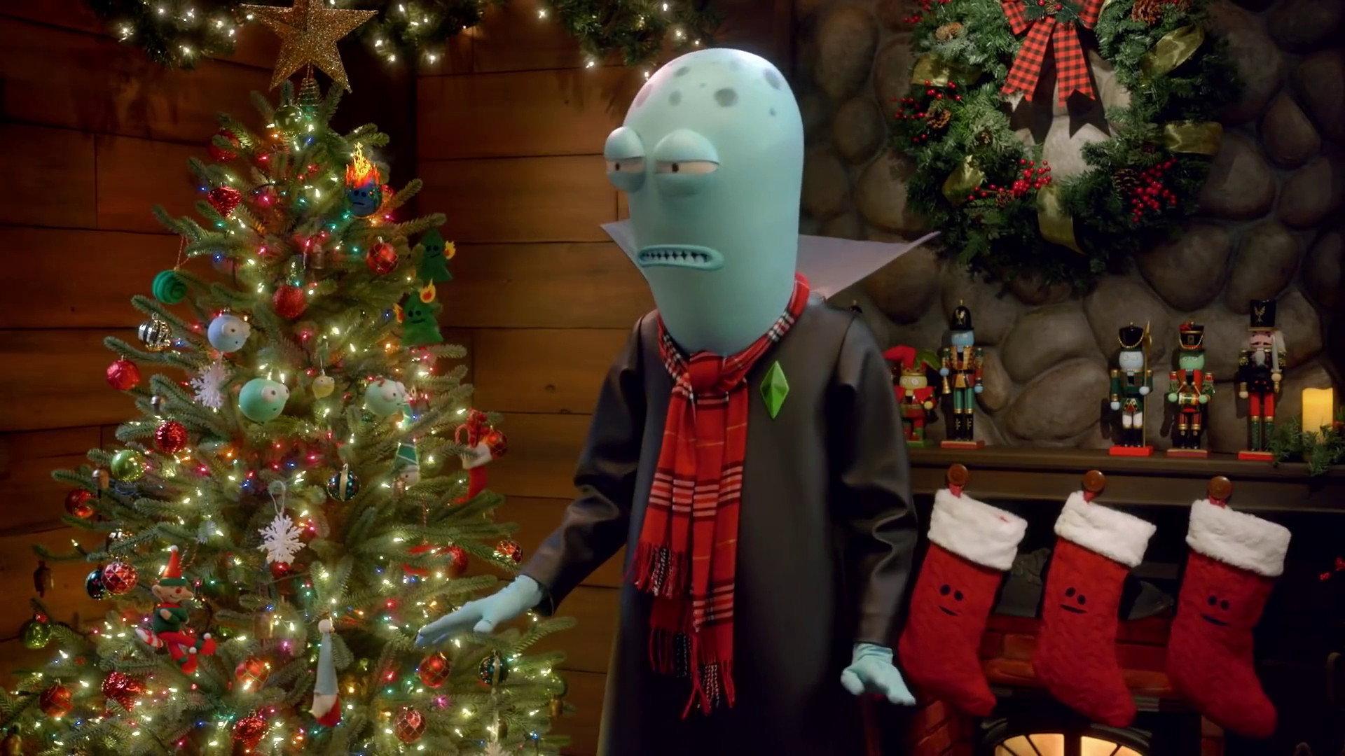 Still from WTF is Christmas? (Music Video)