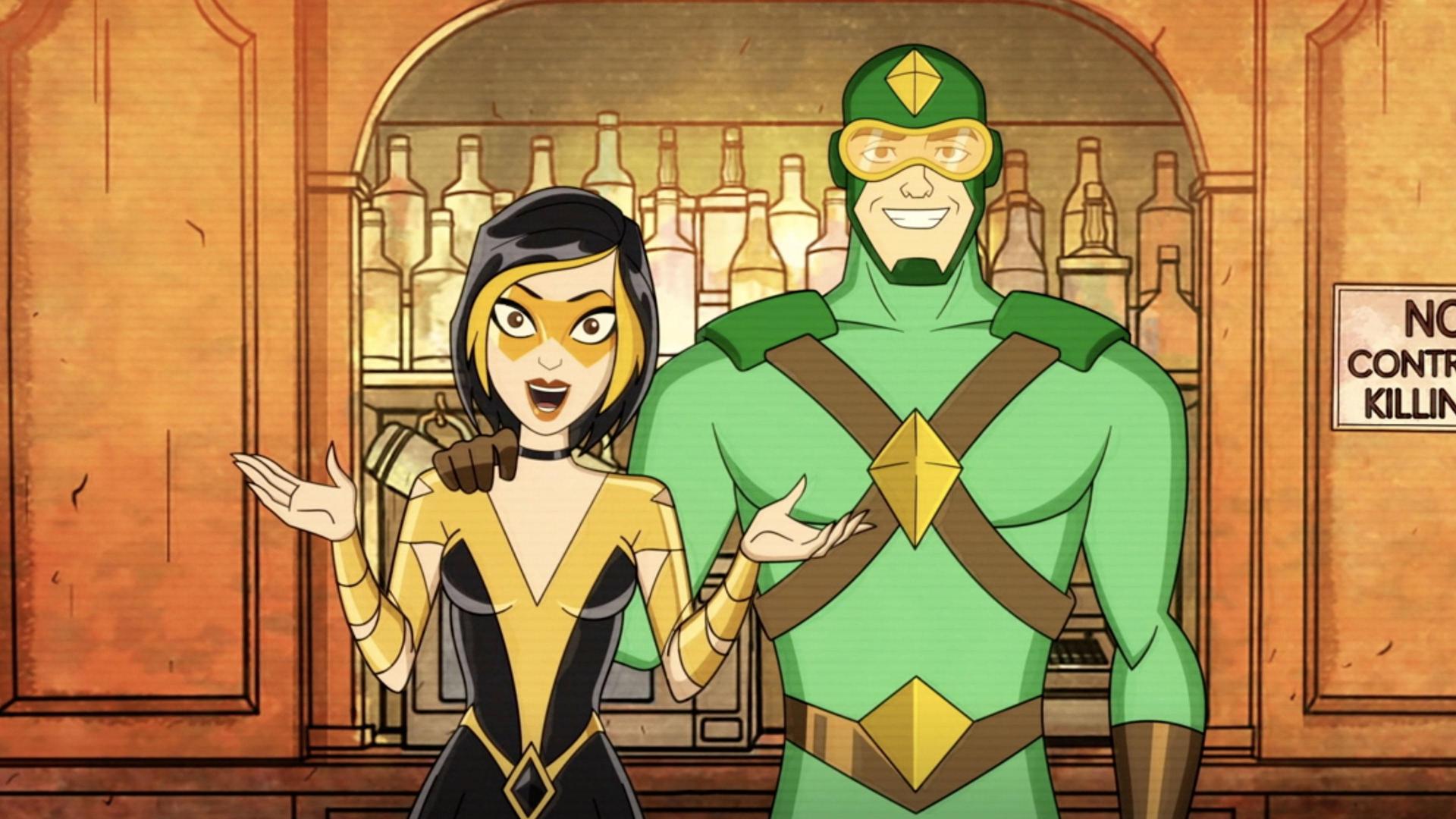 Still from Noonan's Grand Re-Opening