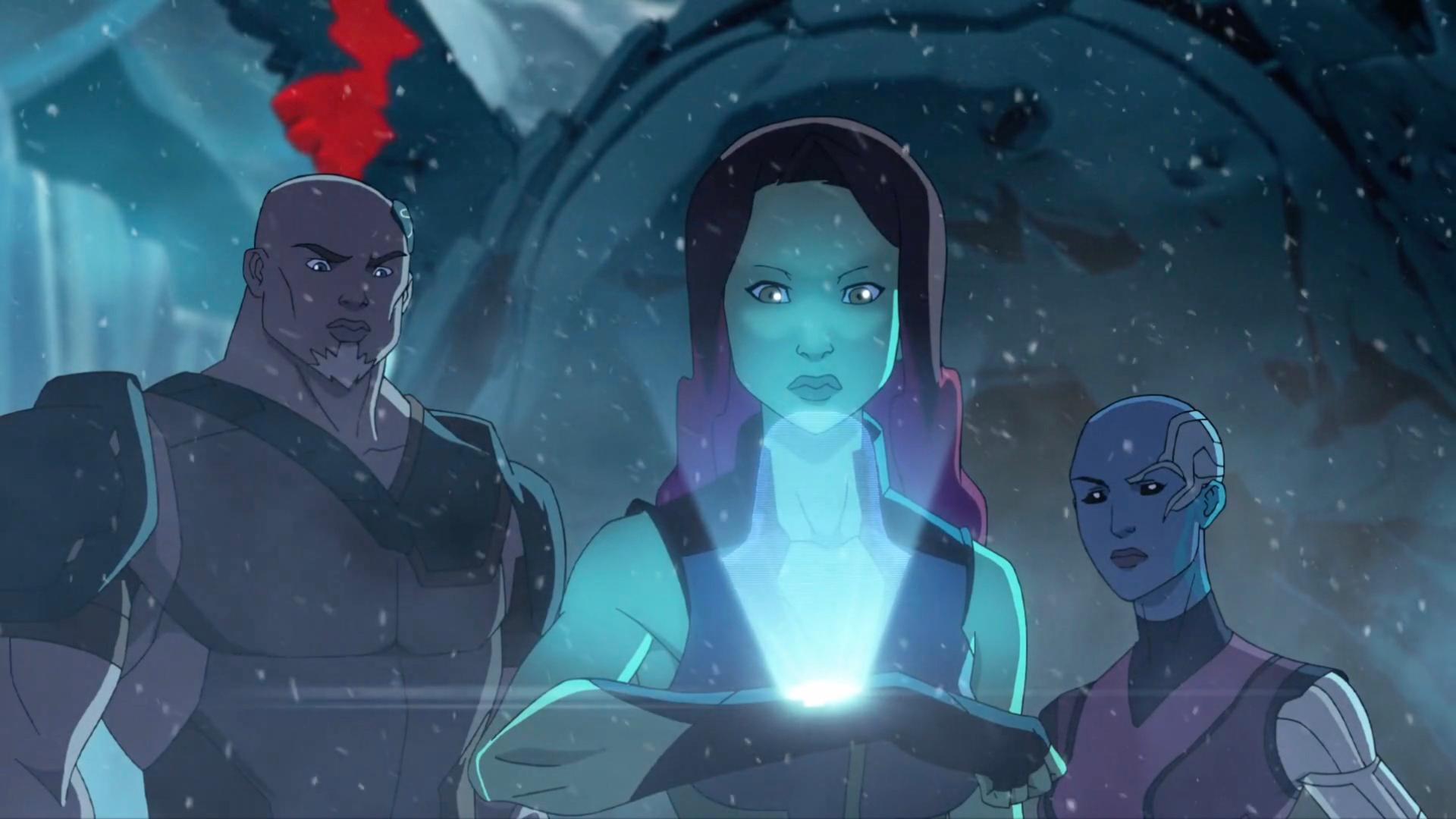 Still from Origins: Gamora: Part 1