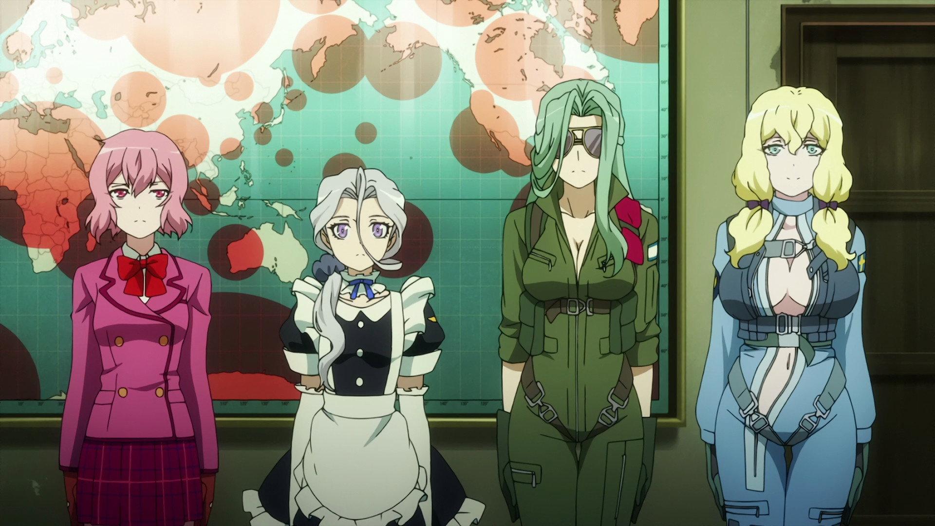 Still from ''Third Aerial Girls Squad'' File:01: Falling Angel