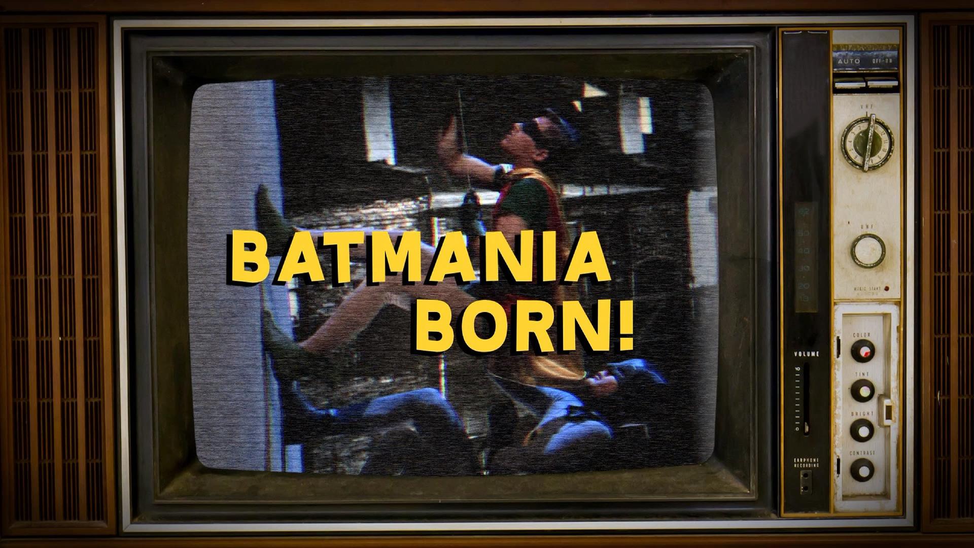 Still from Batmania Born! Building the World of Batman