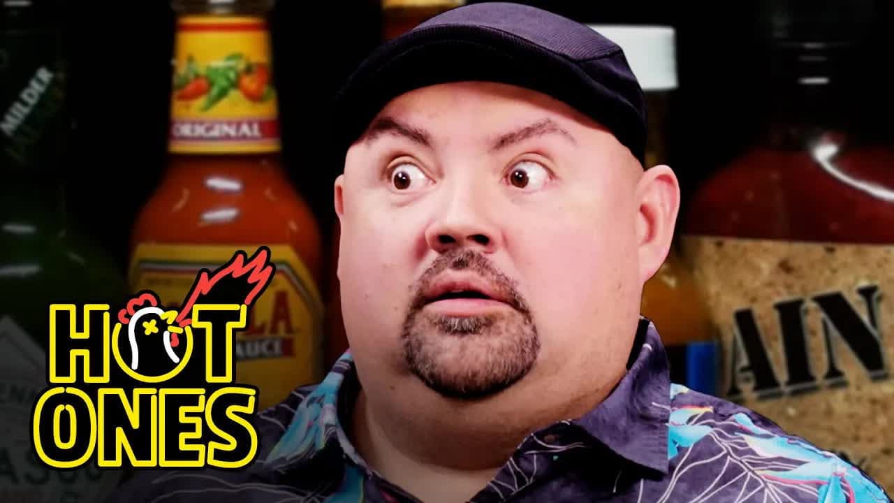 Still from Gabriel Iglesias Feels Cursed by Spicy Wings