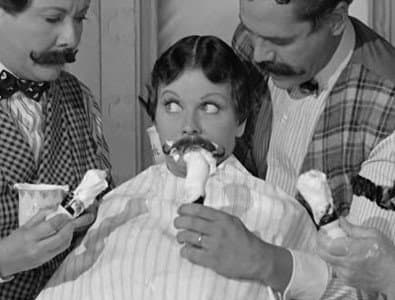 Still from Lucy's Showbiz Swan Song