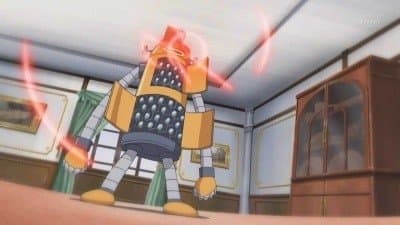 Still from The Beast, Robot, and Butler that Kinda Shout Love at the Center of the World