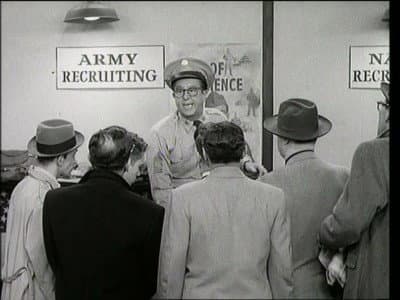 Still from The Recruiting Sergeant