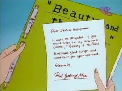 Still from Beauty and the Rock Promoter