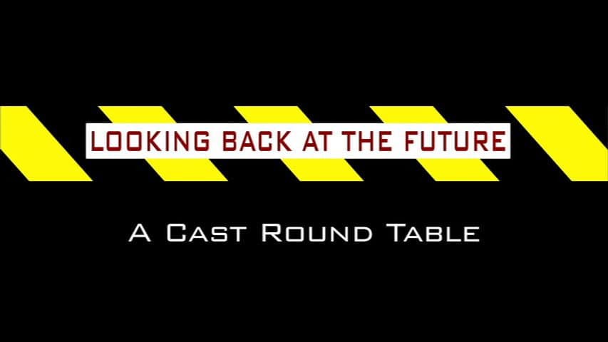 Still from Looking Back at the Future: A Cast Round Table