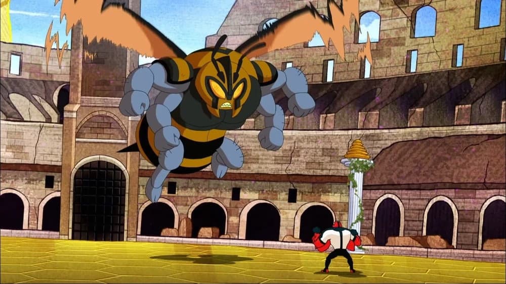 Still from Ben in Rome, Part 2: The Bee's Knees