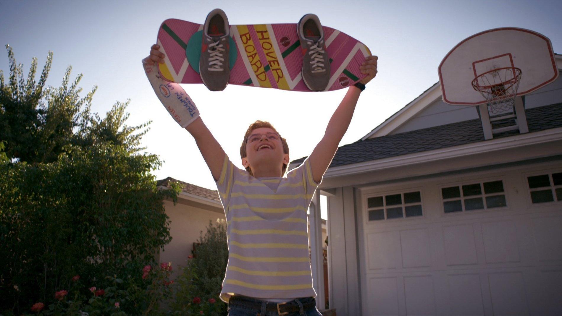 Still from I Rode a Hoverboard