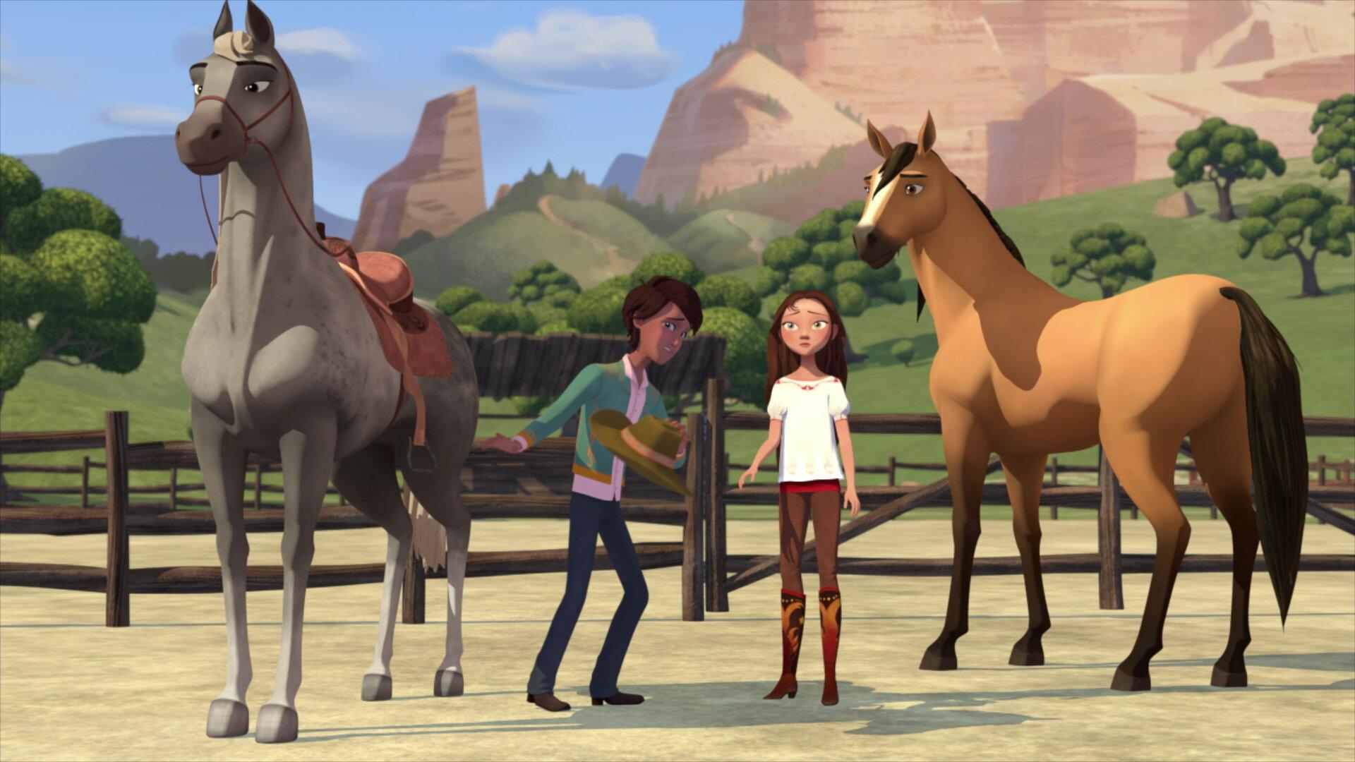 Still from Lucky and the Cowboy Next Door
