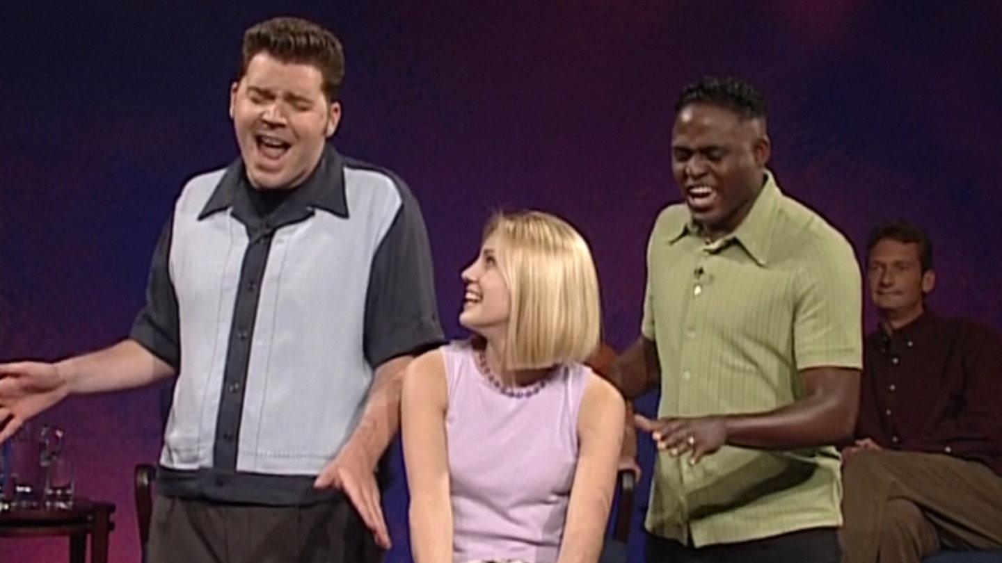 Still from Brad Sherwood, Wayne Brady, Colin Mochrie, Ryan Stiles