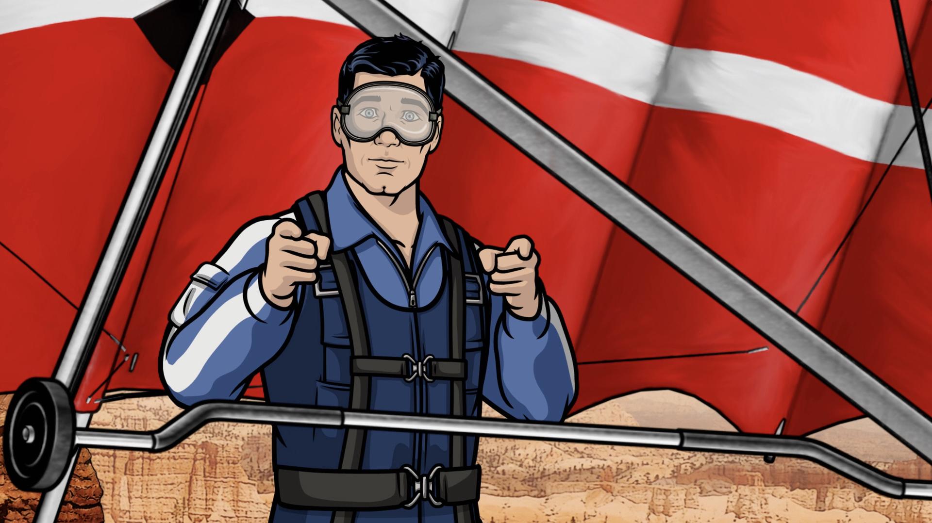 Still from Archer Season 3 at Comic-Con 2012