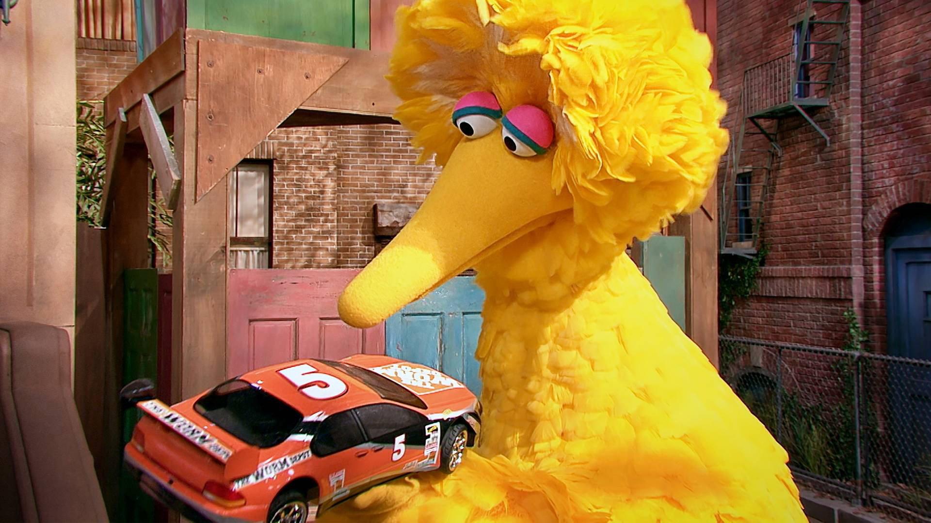 Still from Slimey at the Car Race