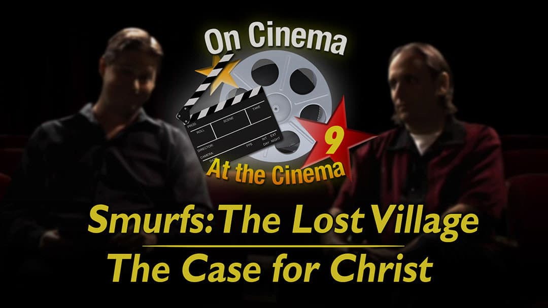 Still from 'Smurfs: The Lost Village' and 'The Case For Christ'