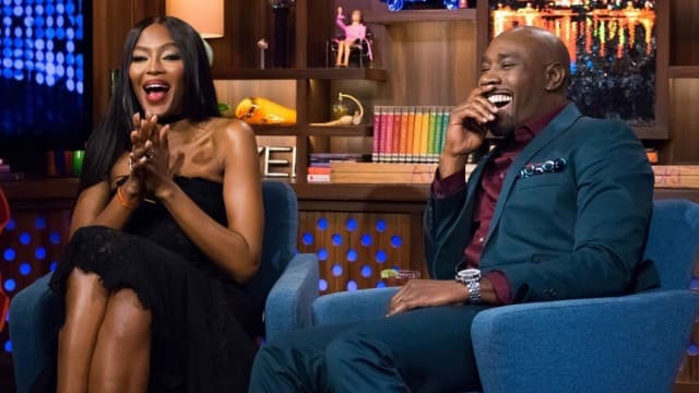 Still from Naomi Campbell & Morris Chestnut