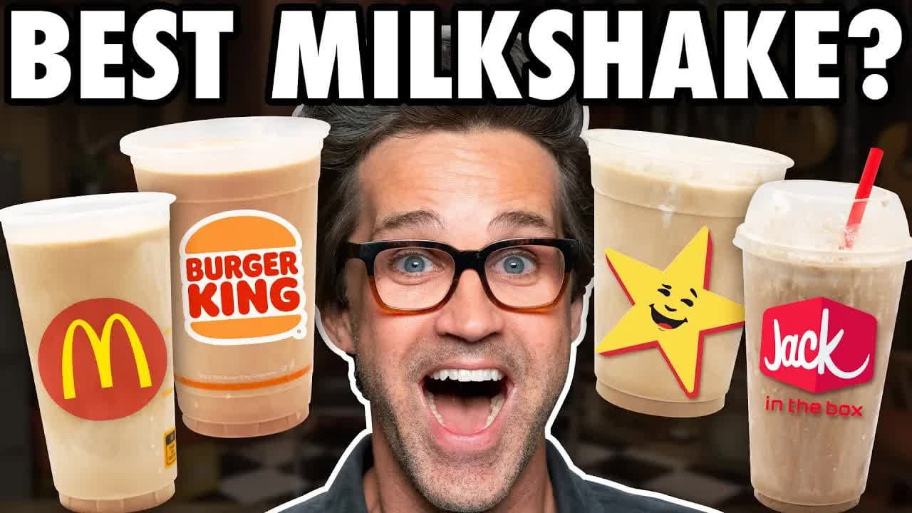 Still from Blind Fast Food Milkshake Taste Test
