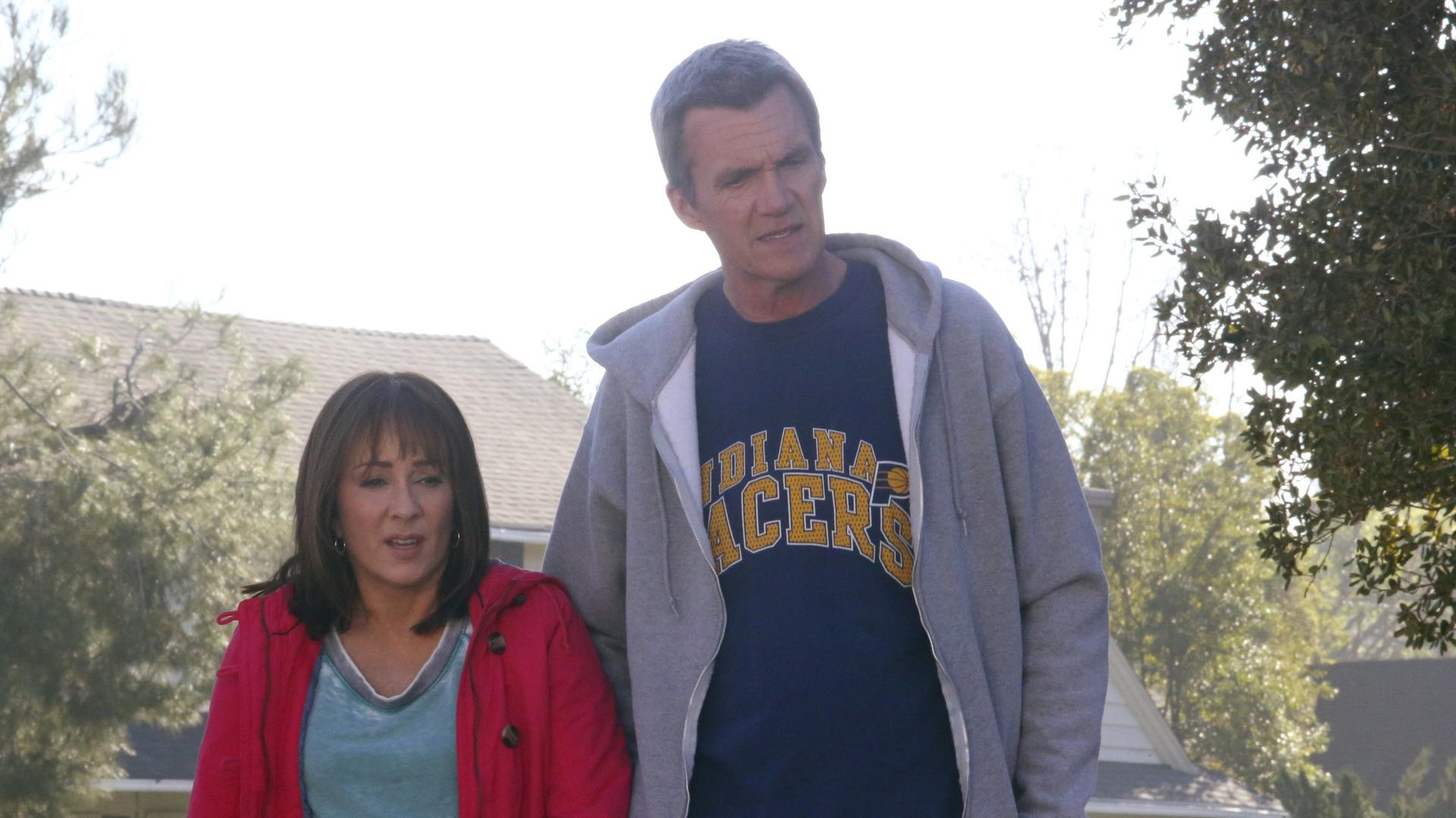 Still from The Walk