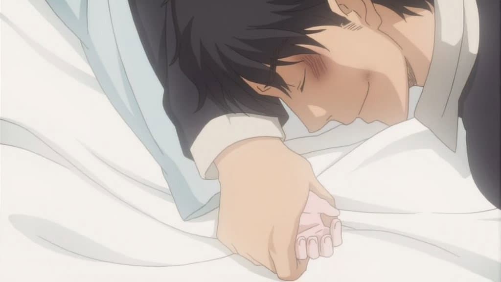 Still from Please Give Me Your Life
