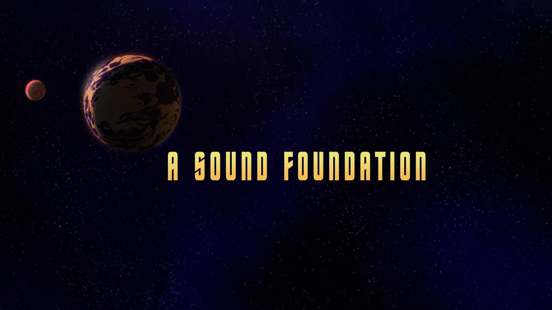 Still from A Sound Foundation