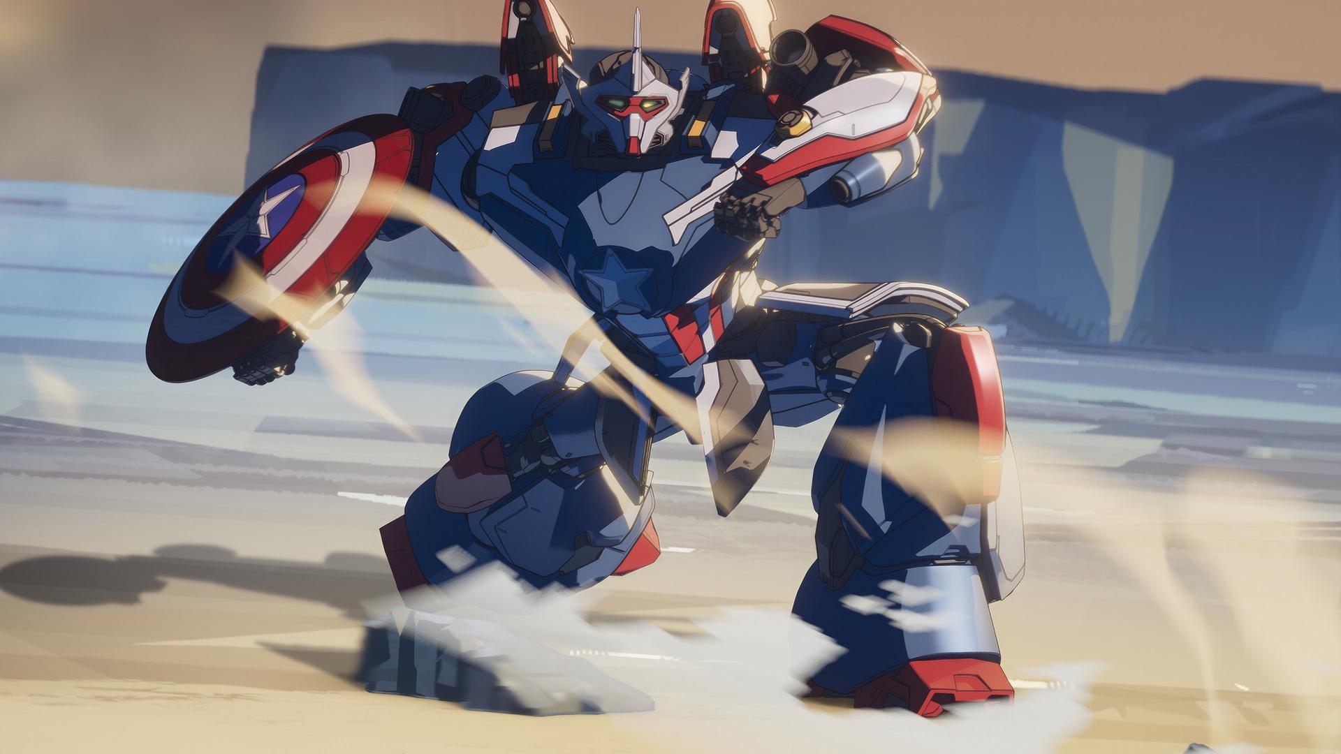 Still from What If... The Hulk Fought the Mech Avengers?