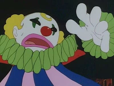 Still from Dazzling Power of the Clown! Get Mad, Gundam Maxter