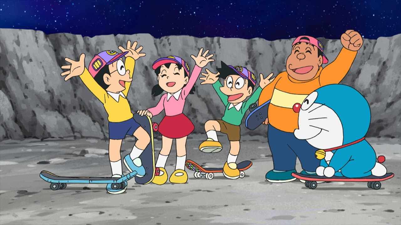 Still from Let's Skate on the Moon Craters!