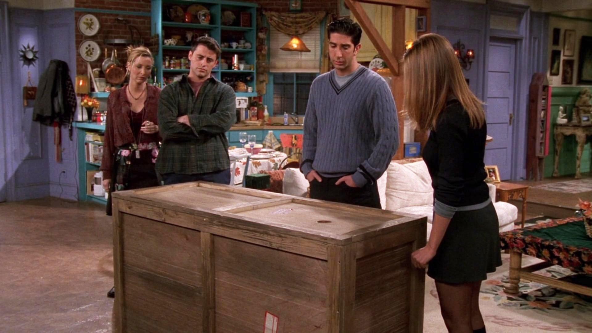 Still from The One with Chandler in a Box