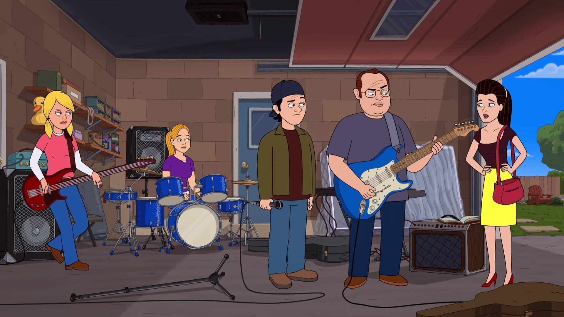 Still from Band Aid