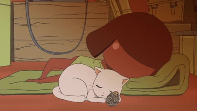 Still from Keroro: A Whole Bunch of Animal Soldiers / Giroro: The Cat Wants to Speak